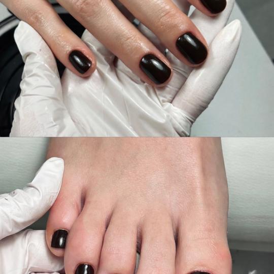 Baza Beauty Studio #beograd Gel lak Ruski manikir + pedikir + gel lak