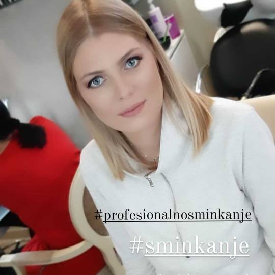 Bibi beauty centar #beograd Make-up / šminkanje Profesionalno šminkanje + veštačke trepavice mak