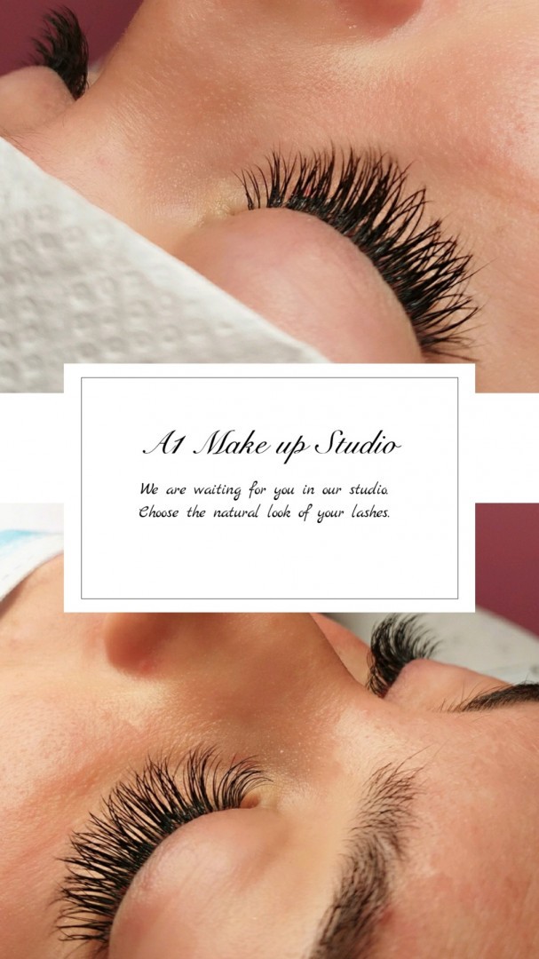 A1 make up studio by Andjelina Stamenković #nis Nadogradnja trepavica