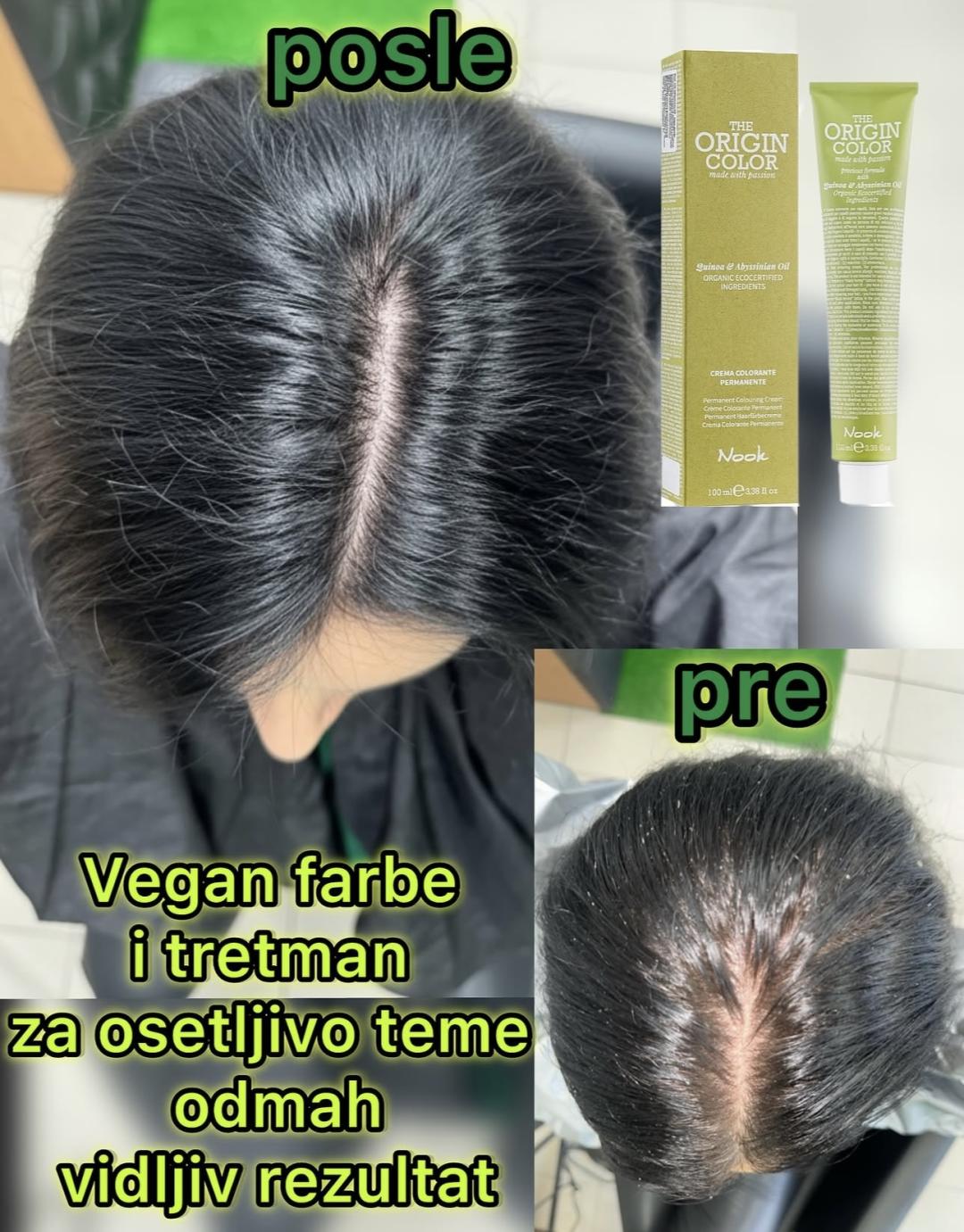 Vegan Darija hair delux #beograd Farbanje kose Farbanje cele dužine - srednje duga kosa
