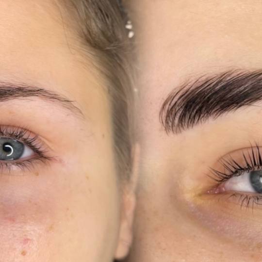 Zeta #beograd Trepavice Lash lift + brow lift Podizanje obrva i trepavica.