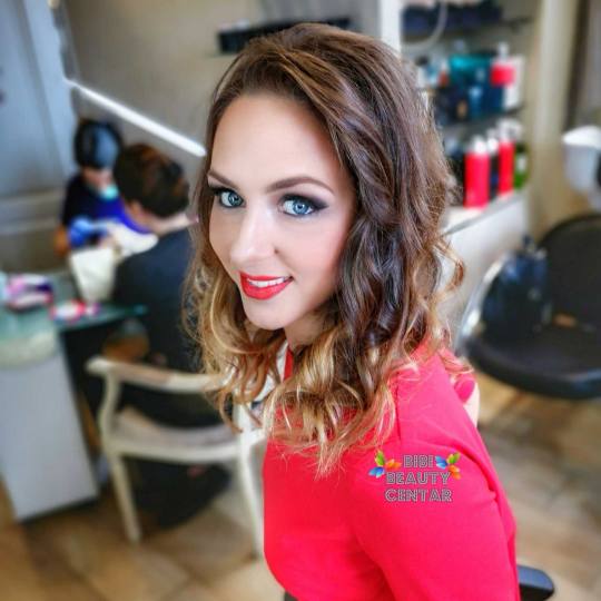 Bibi beauty centar #beograd Make-up / šminkanje Profesionalno šminkanje + veštačke trepavice mak