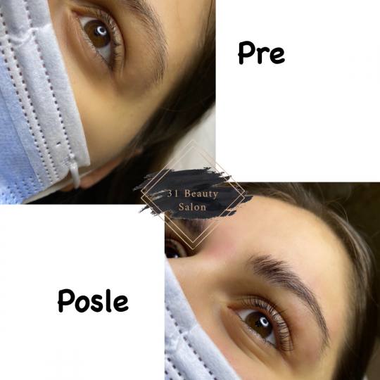 31 Beauty Salon #beograd Trepavice Lash lift Lash lift + botox trepavica + farbanje