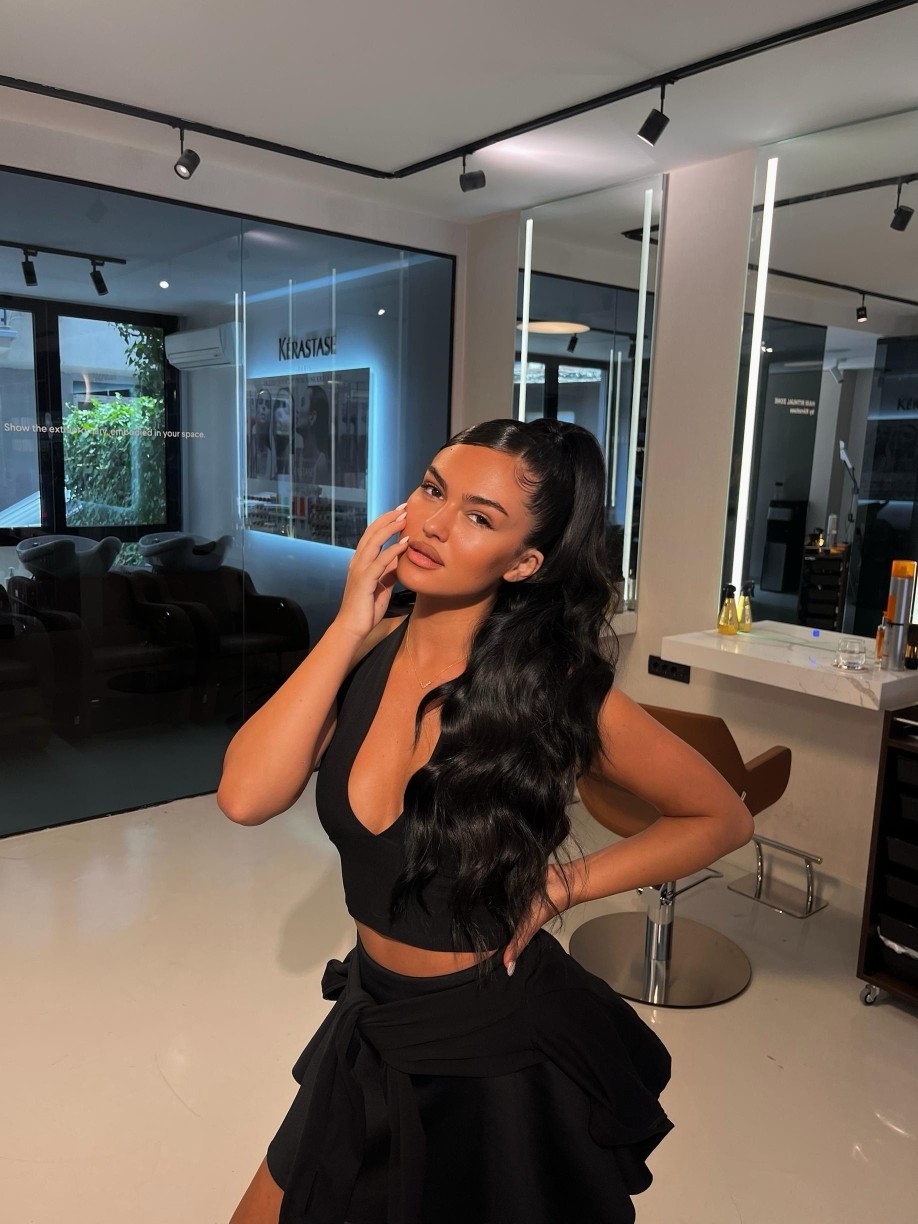 Maison Beauty #beograd Svečane i frizure za svadbu Svečana frizura - složena