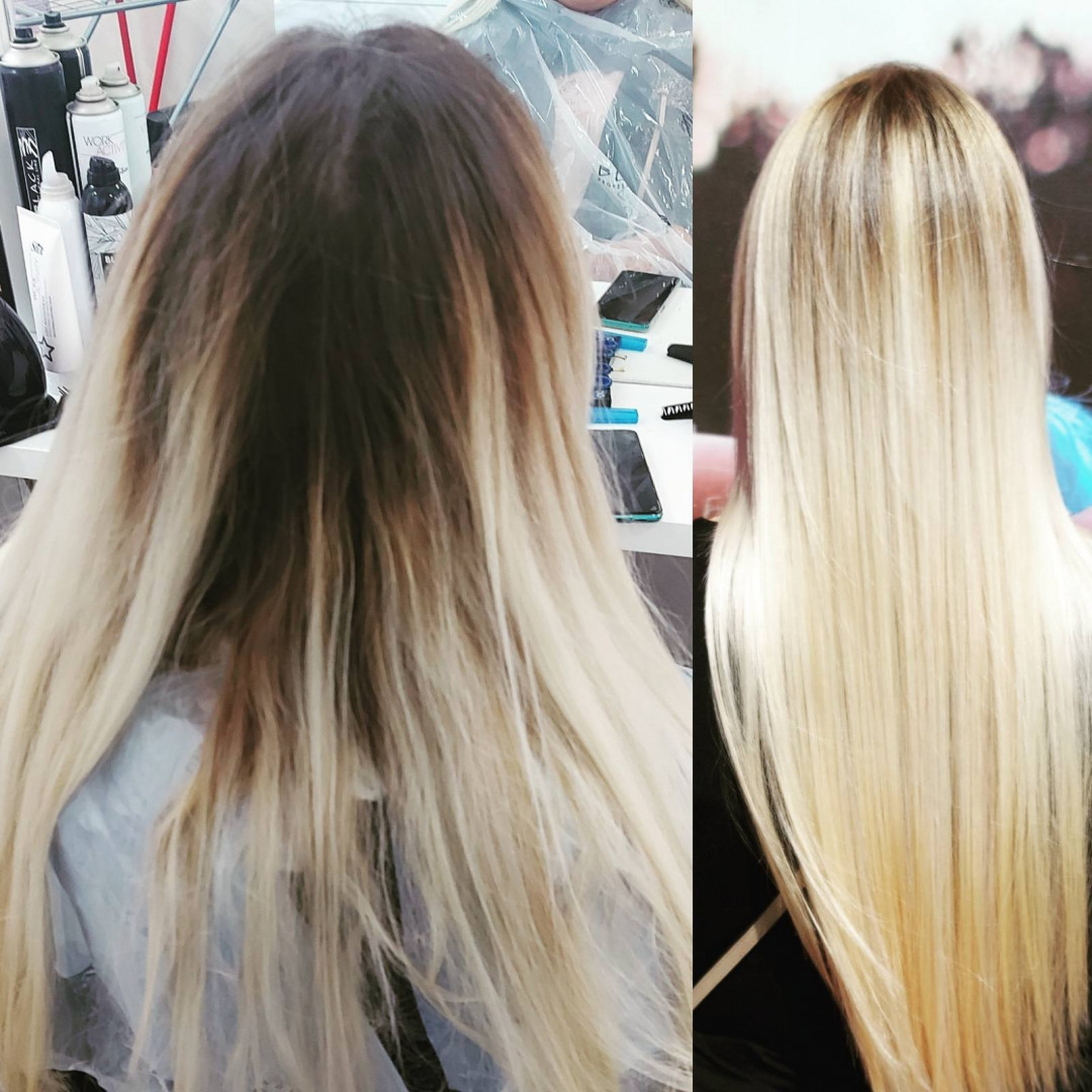 Pro Cut Žarkovo #beograd Pramenovi Pramenovi na foliju - ekstra duga kosa