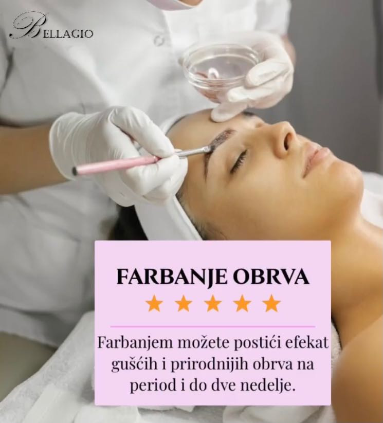 Bellagio beauty center #beograd Depilacija toplim voskom Korekcija obrva voskom / pincetom