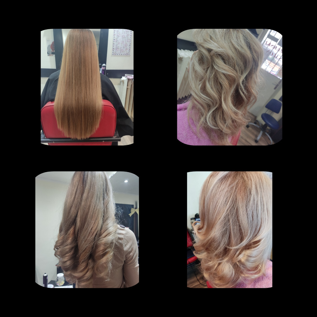 Vanja Hair Still #beograd Feniranje i stilizovanje Feniranje na lokne - duga kosa