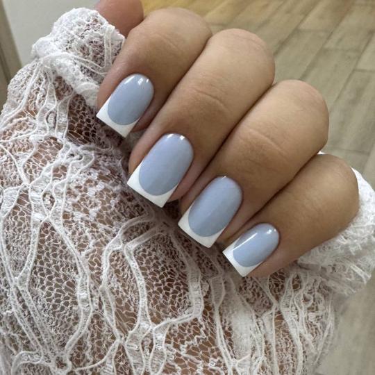 RS beauty studio #novisad Manikir Manikir + gel lak / gel + francuski dizajn