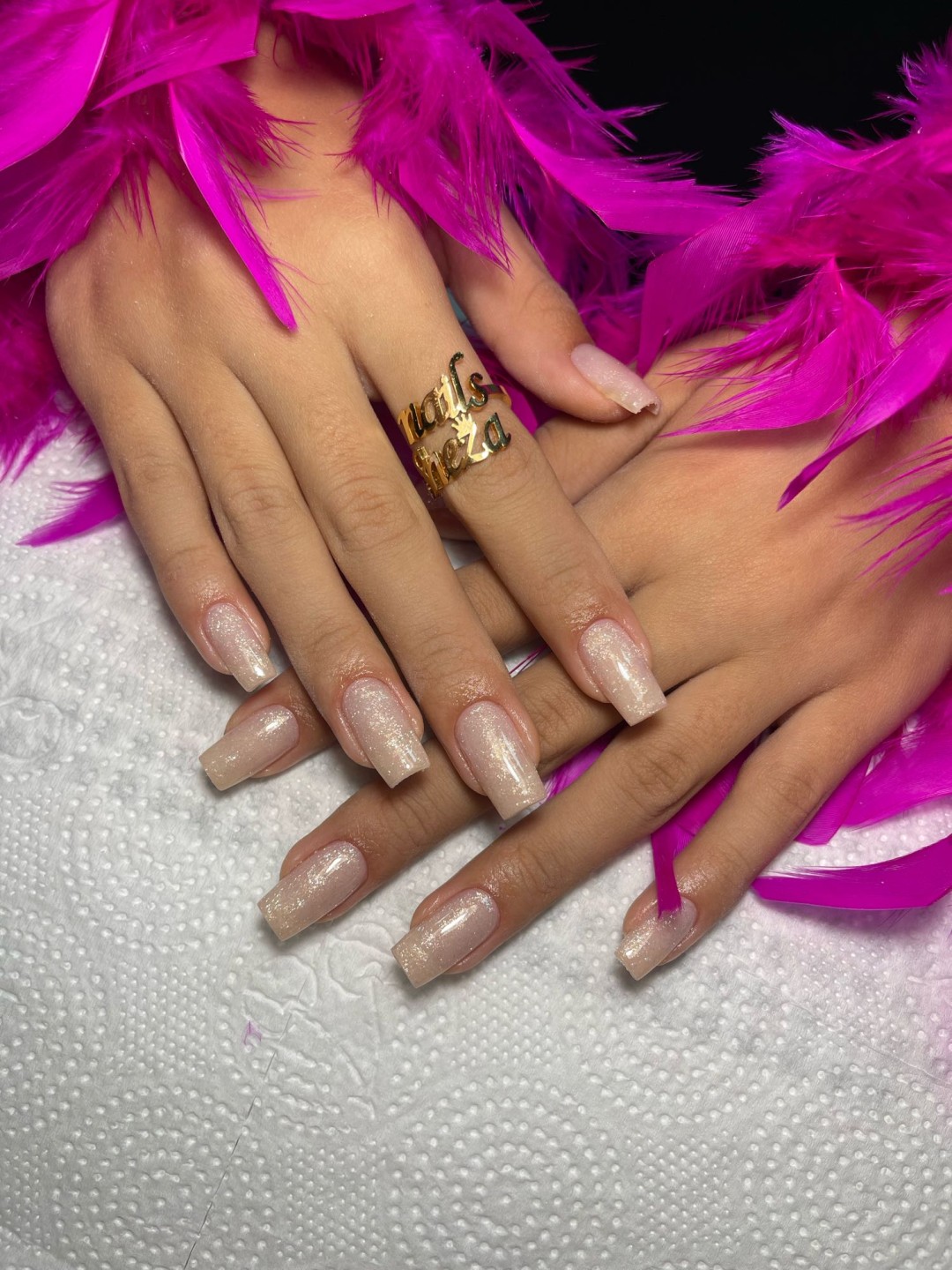 Sneža Nails #beograd Izlivanje noktiju Korekcija noktiju salonski rad - M dužina