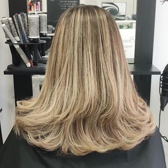 Infinity Hair #novisad Farbanje kose Preliv (toner) - duga kosa (do lopatica)