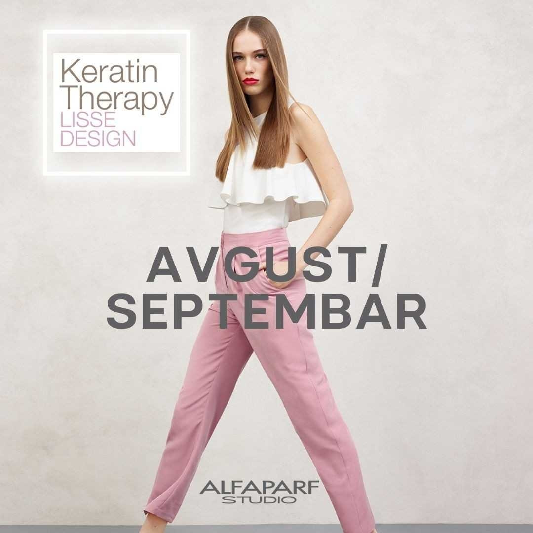 Alfaparf Studio #beograd Nega i ojačavanje kose Ispravljanje kose keratinom + šampon + regenerator - duga kosa