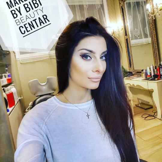 Bibi beauty centar #beograd Make-up / šminkanje Profesionalno šminkanje + veštačke trepavice izr