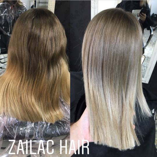 Zailac hair #beograd Ombre, sombre, balayage Nefertiti Balayage / pramenovi + žensko šišanje + fe