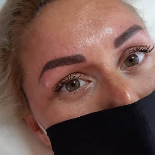 X Style #novisad Obrve Puder obrve + prva korekcija