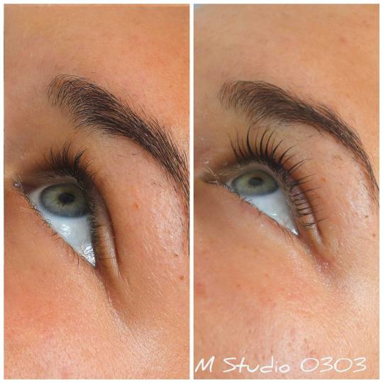 M Studio 0303 #novisad Trepavice Lash lift + farbanje trepavica + botox