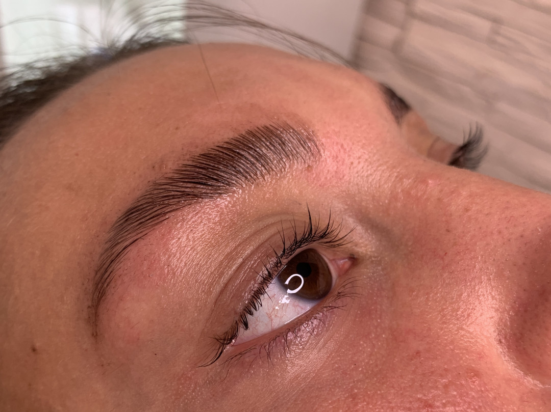 Monami beauty #beograd Obrve Brow lift + farbanje obrva