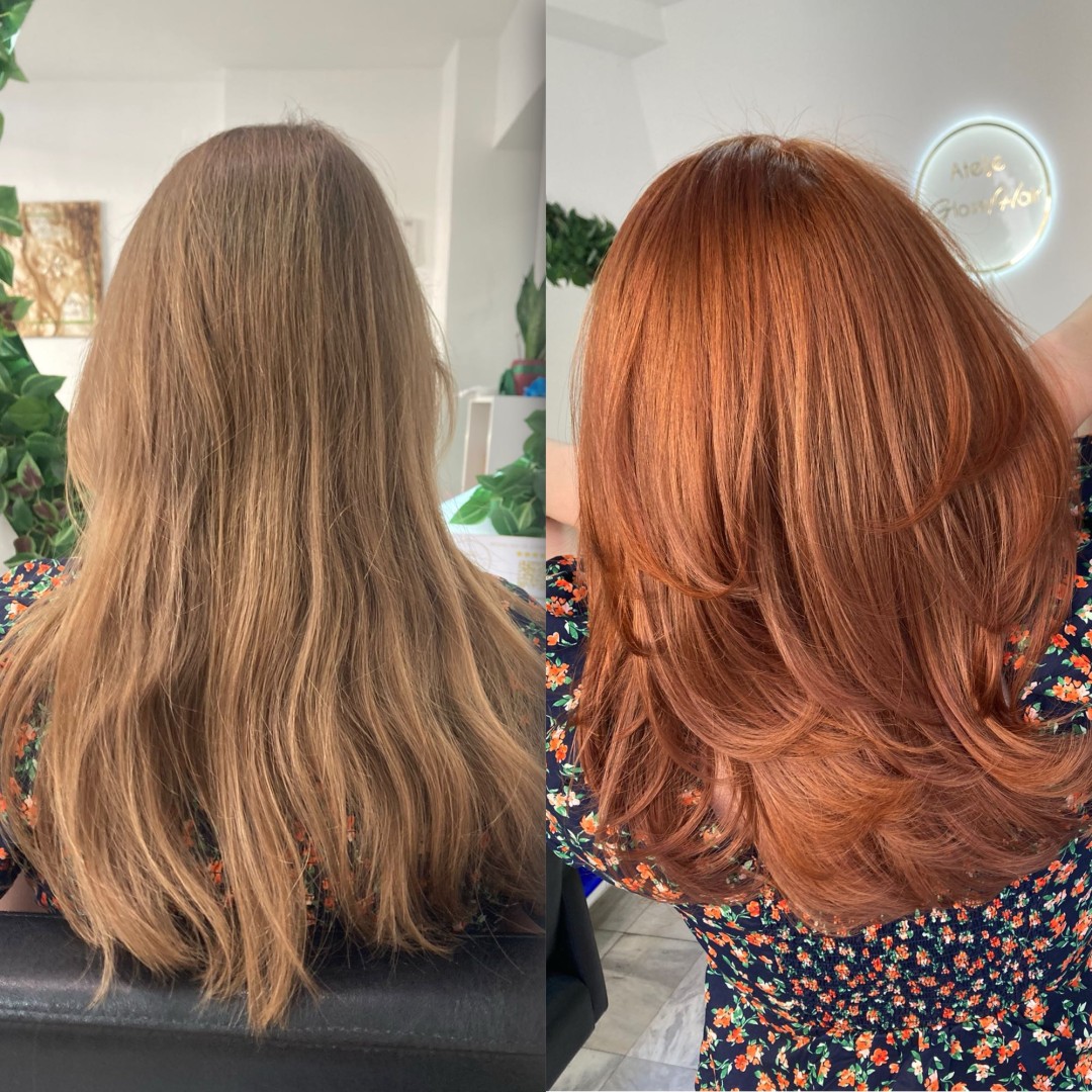 Atelje Glossy Hair #beograd Farbanje kose Farbanje cele dužine - duga kosa