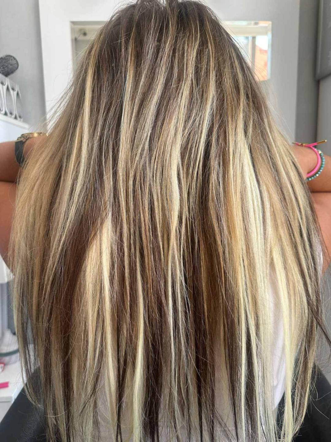 Astradas 2 #beograd Pramenovi Pramenovi na foliju u 2 boje - duga kosa