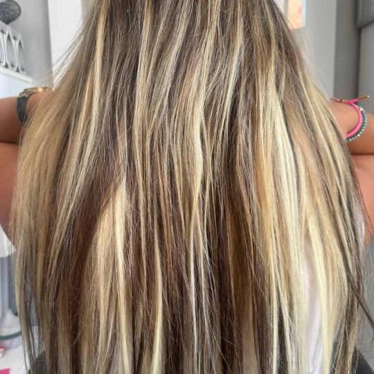 Astradas 2 #beograd Pramenovi Pramenovi na foliju u 2 boje - duga kosa