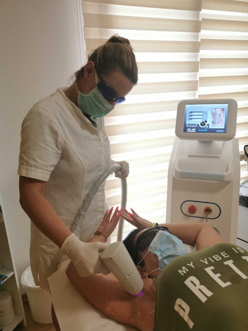 D&D Beauty Center #beograd Laserska epilacija Laserska epilacija pazuha - za dame