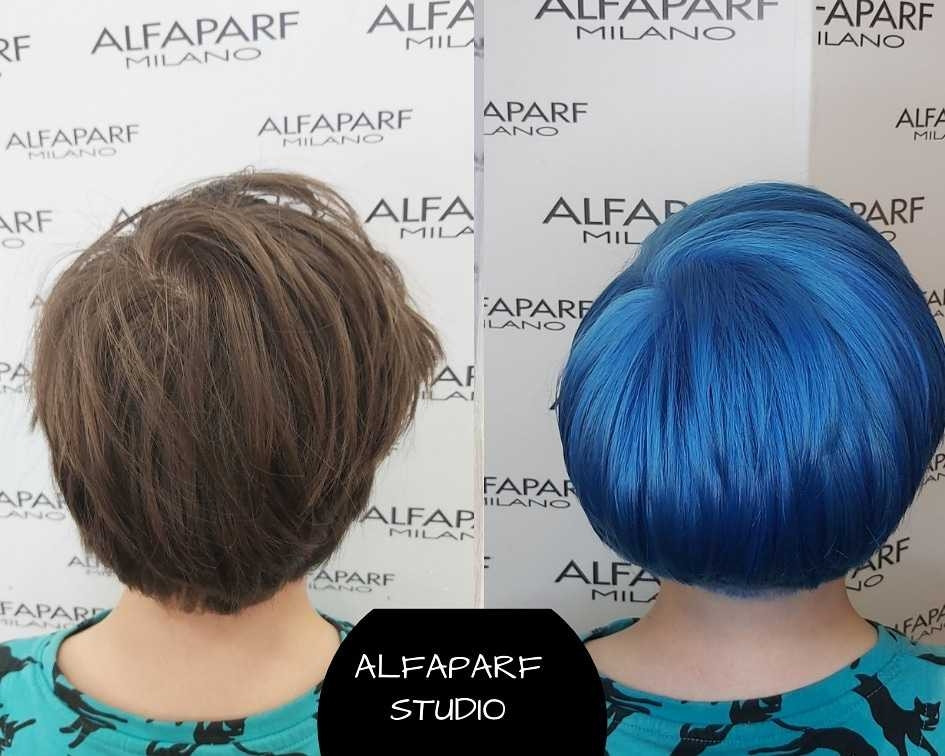 Alfaparf Studio #beograd Farbanje kose Farbanje cele dužine - kratka kosa