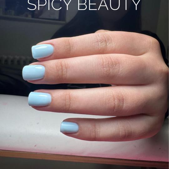 Spicy beauty #beograd Ojačavanje noktiju Ojačavanje noktiju rubber bazom - S dužina