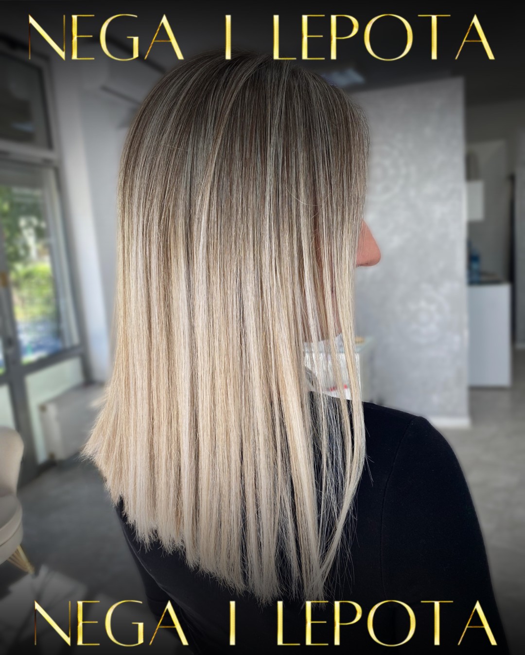 Balayage paket: pramenovi + preliv + OLAPLEX + šišanje + feniranje na ravno - do ramena / duga - Nega i lepota NS 1, Novi Sad Pramenovi Frizerski saloni Pramenovi, Novi Sad, Rotkvarija, Podbara, Salajka