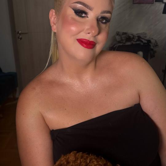 Golden beauty by Mimi #nis Make-up / šminkanje Profesionalno šminkanje + veštačke trepavice