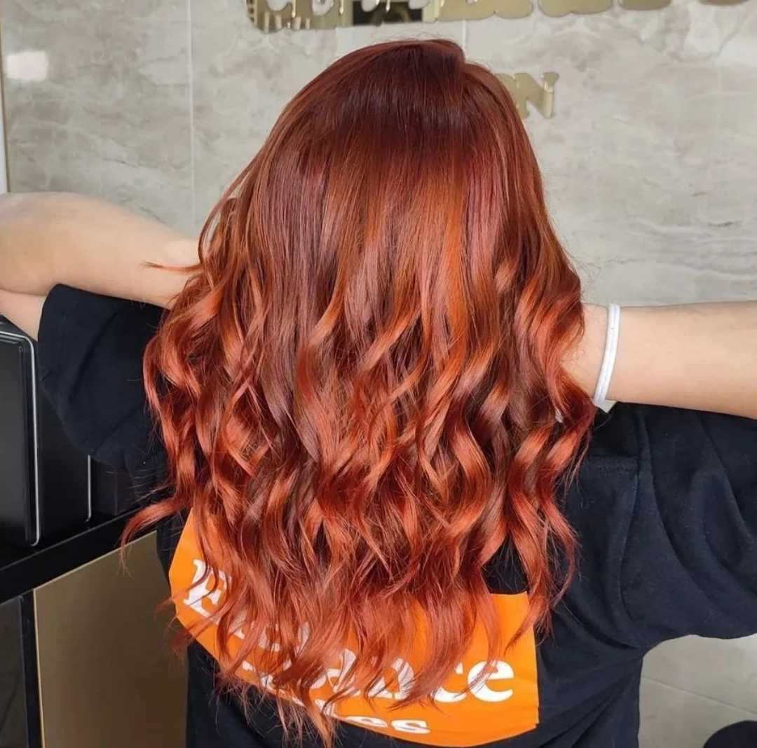 Salon Celebrity Lauren #beograd Farbanje kose Farbanje cele dužine - duga kosa