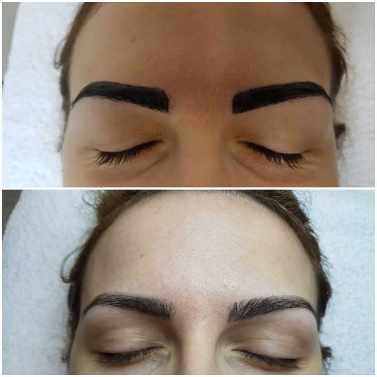 Davidijus #beograd Make-up / šminkanje farbanje obrva Profesionalno šminkanje - dnevna šminka U c