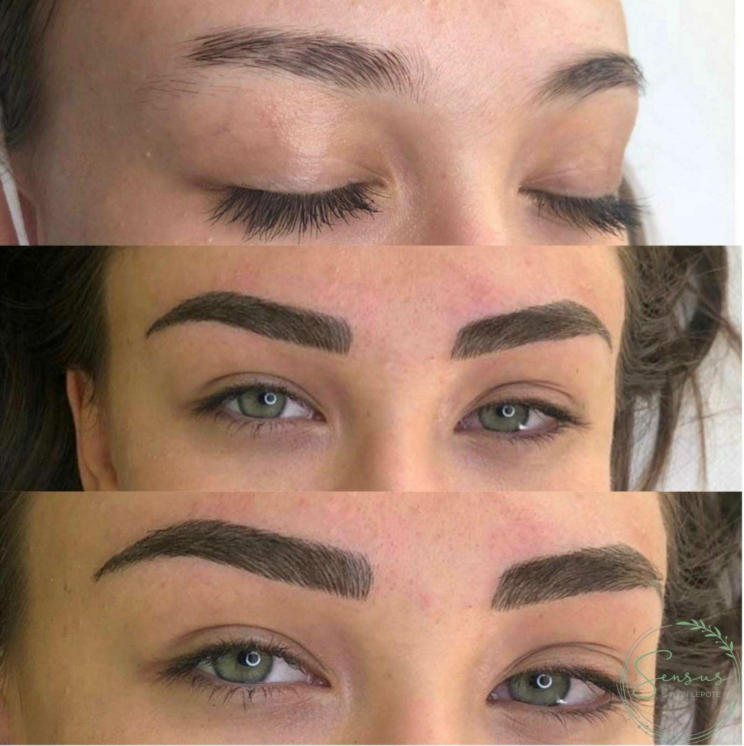 Sensus #beograd Trajna šminka Microblading obrva