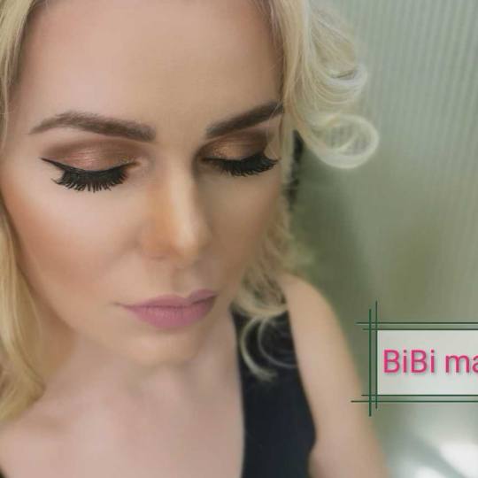 Bibi beauty centar #beograd Make-up / šminkanje Profesionalno šminkanje + veštačke trepavice pro
