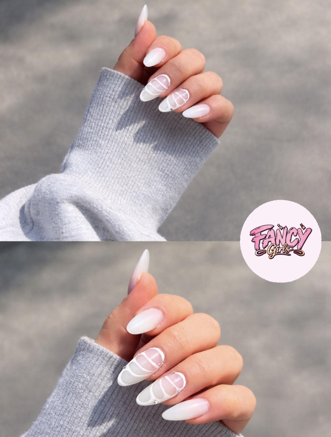 Izlivanje noktiju gelom - L dužina - Fancy Girls, Beograd Izlivanje noktiju Nokti Izlivanje noktiju, Beograd, Vukov spomenik, Đeram