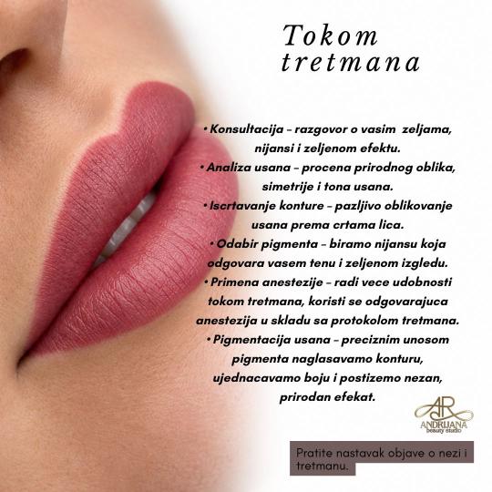 Andrijana beauty studio #nis Trajna šminka Trajna šminka usana - Libello lips
