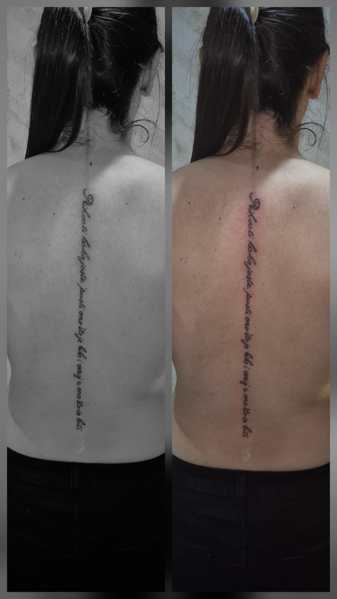 Krispy tattoo & nails #beograd Tetoviranje Tetovaža 10 x 10 cm - crno-bela