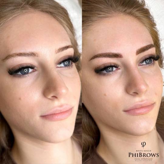 Esthetique Privé #beograd Trajna šminka Trajna šminka obrva - PHI BROWS MICROBLADING