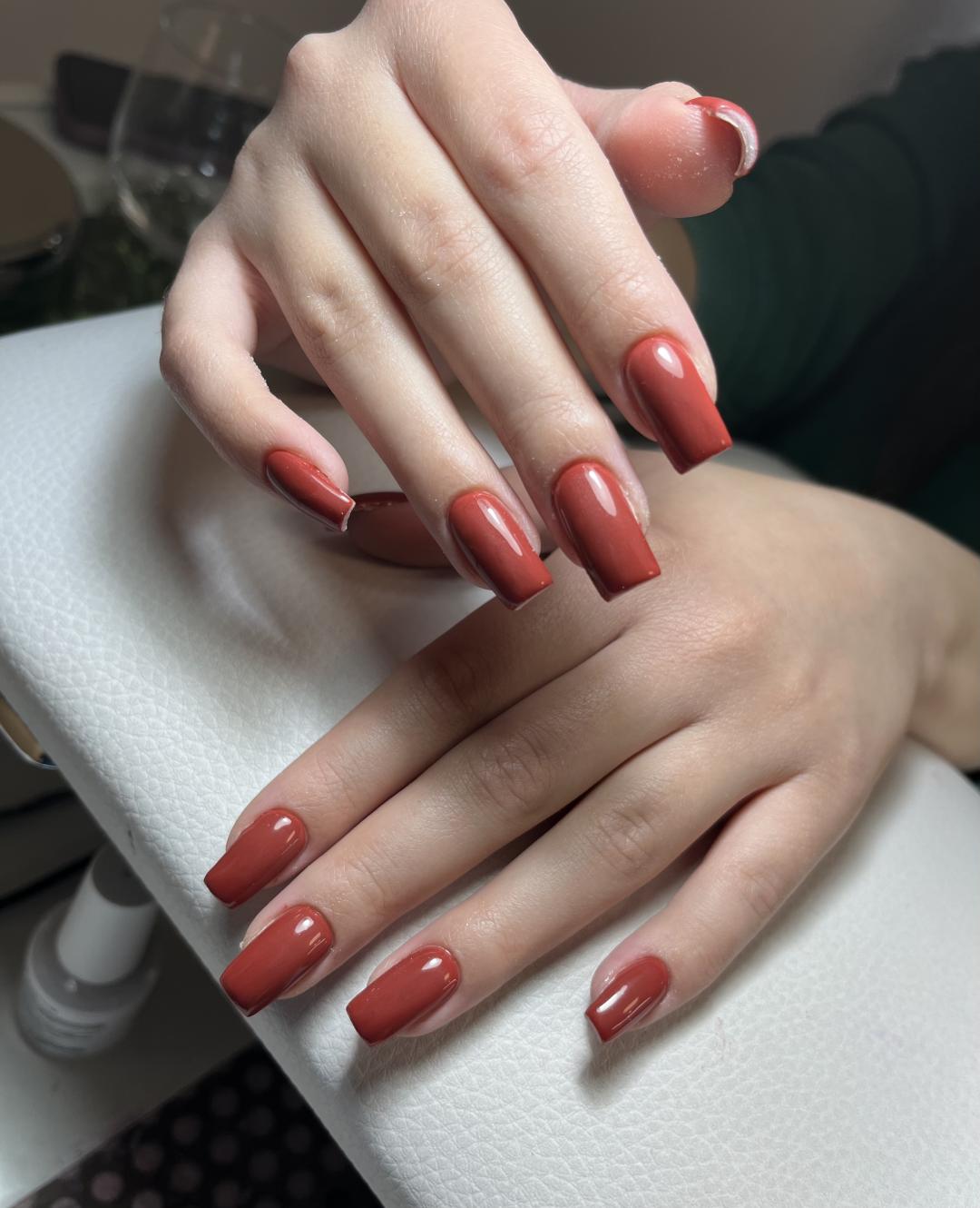 Infinite Beauty #beograd Ojačavanje noktiju Ojačavanje prirodnih noktiju gelom - M dužina