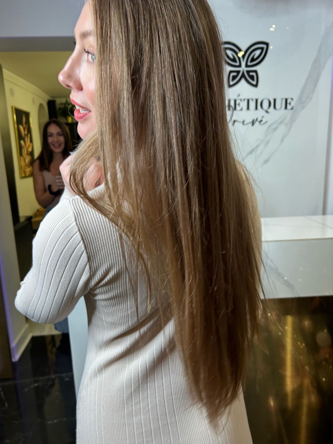 Esthetique Privé #beograd Nega i ojačavanje kose Keratinski Ksilk tretman za negu kose - sve dužine