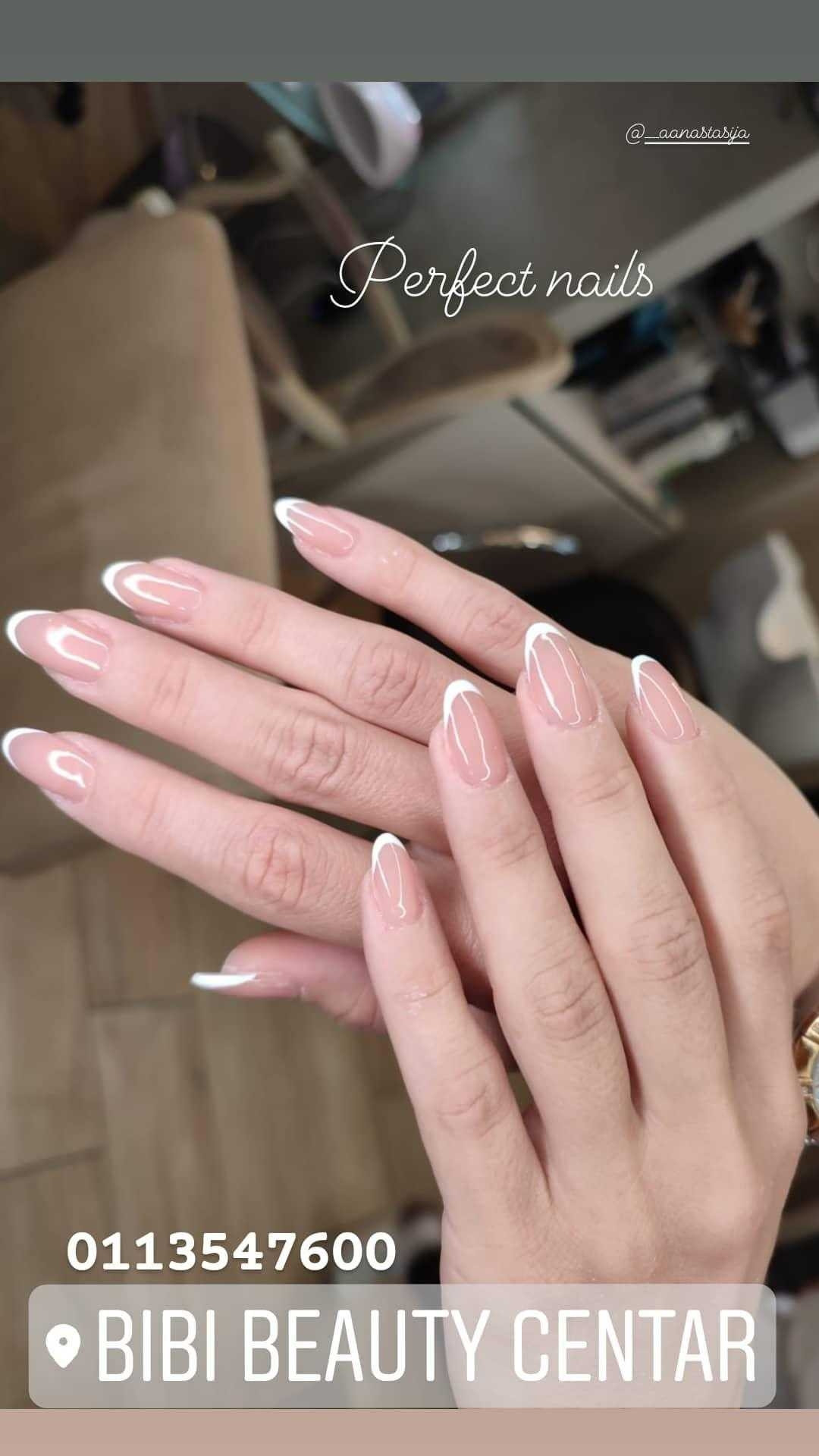 Bibi beauty centar #beograd Izlivanje noktiju Izlivanje noktiju gelom - kratki nokti