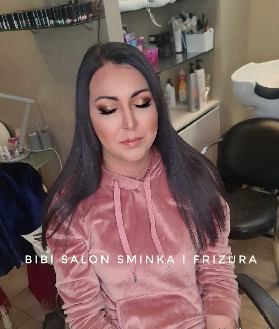 Bibi beauty centar #beograd Make-up / šminkanje Profesionalno šminkanje + veštačke trepavice