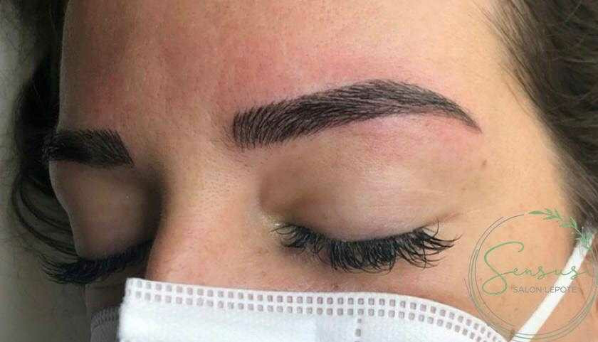Sensus #beograd Trajna šminka Microblading obrva