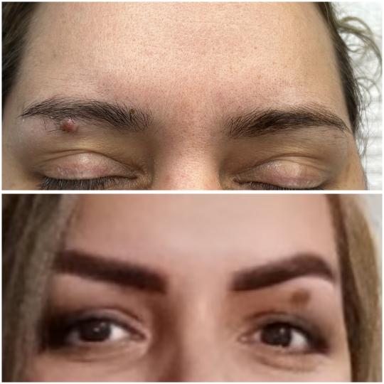 Belle Ana #beograd Trajna šminka Puder obrve