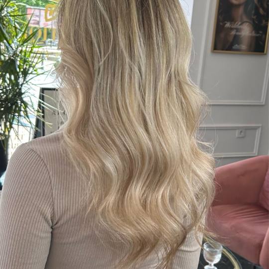 Esthetique Privé #beograd Pramenovi Pramenovi na foliju +Preliv + Feniranje +Šišanje +Black Cavia