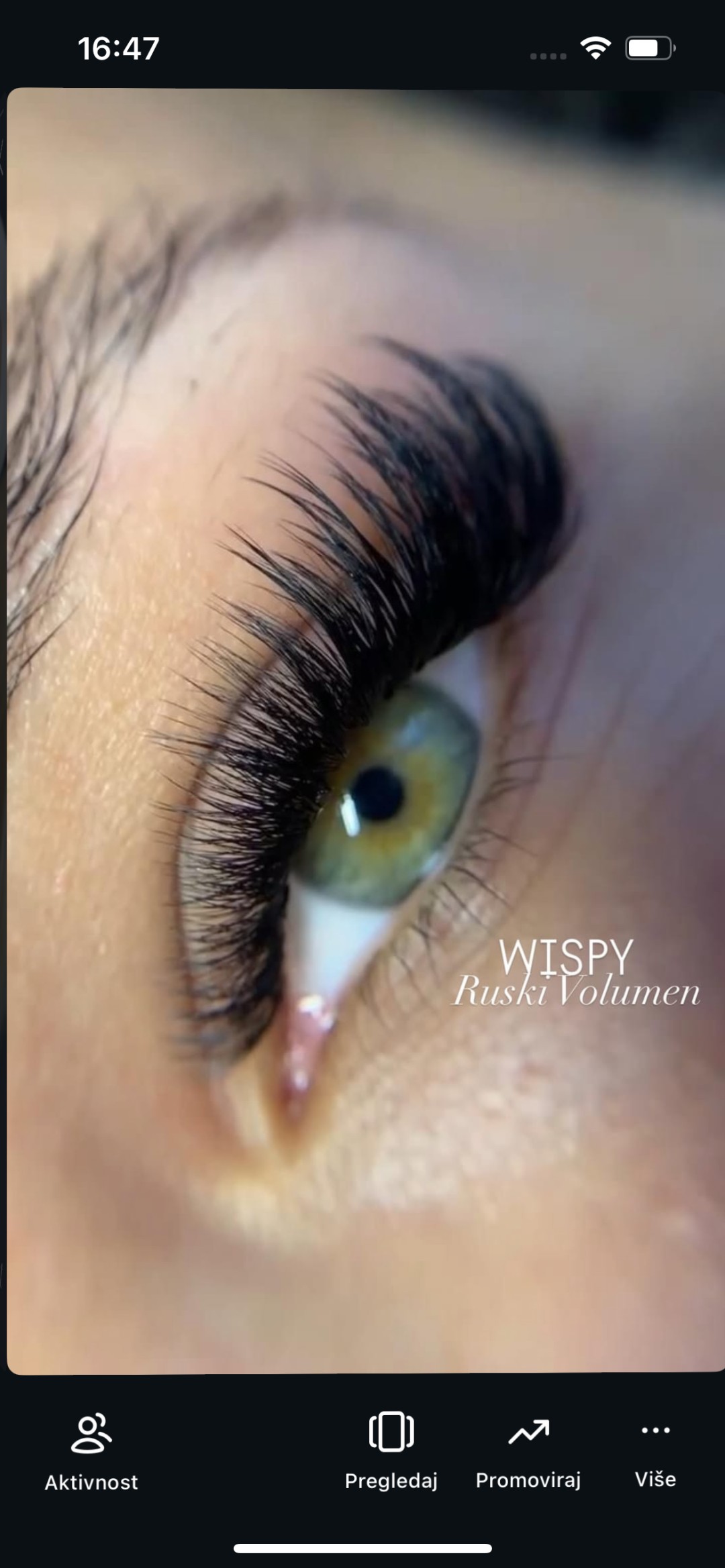 Jo Lash Academy #novisad Air brush potamnjivanje kože Wispy set trepavica