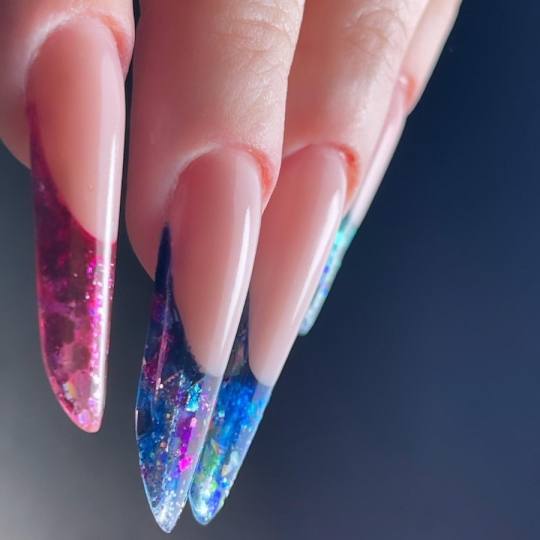 SM Beauty studio #nis Ojačavanje noktiju Građeni french