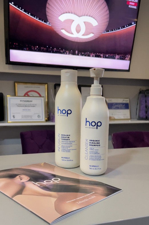 Angels #novisad Ispravljanje kose Montibello HOP Organski keratin za hidrataciju i ispravljanje kose (Do ramena)