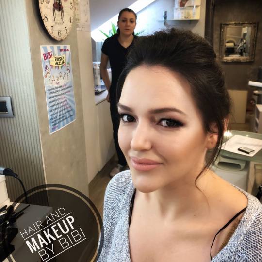 Bibi beauty centar #beograd Make-up / šminkanje Profesionalno šminkanje + veštačke trepavice mak
