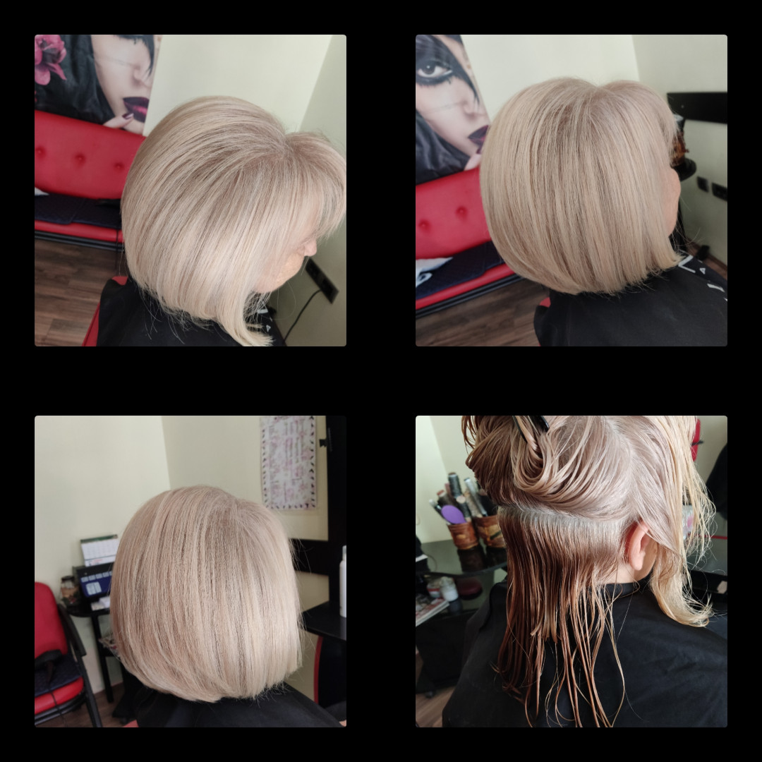 Vanja Hair Still #beograd Šišanje Žensko šišanje + feniranje - kosa srednje dužine
