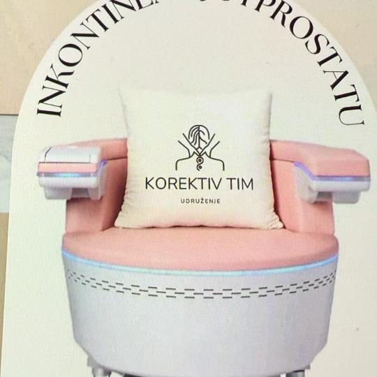 Korektiv tim #beograd EMS trening Stolica za inkontinenciju Stolica za inkontinenciju (EMS terapija)