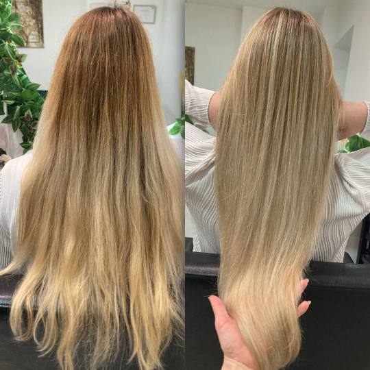 Atelje Glossy Hair #beograd Pramenovi Pramenovi na foliju - duga kosa